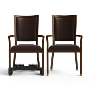 Dining chairs with arms for online disabled